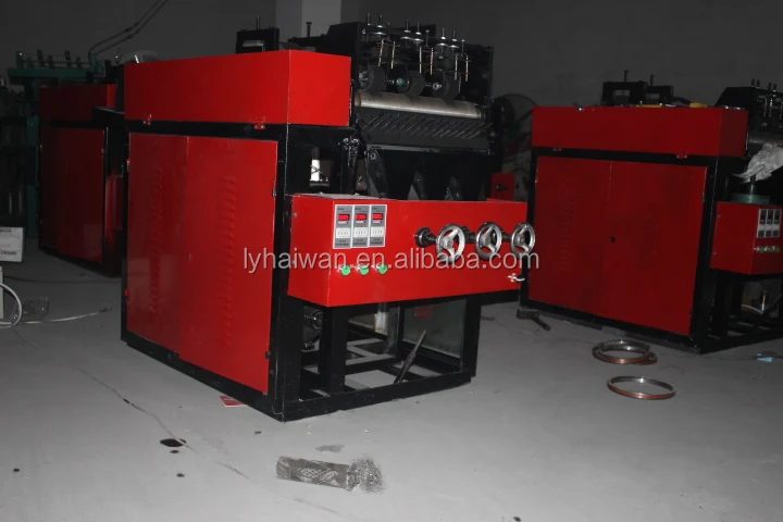 Good price stainless steel scourer making machine from factory