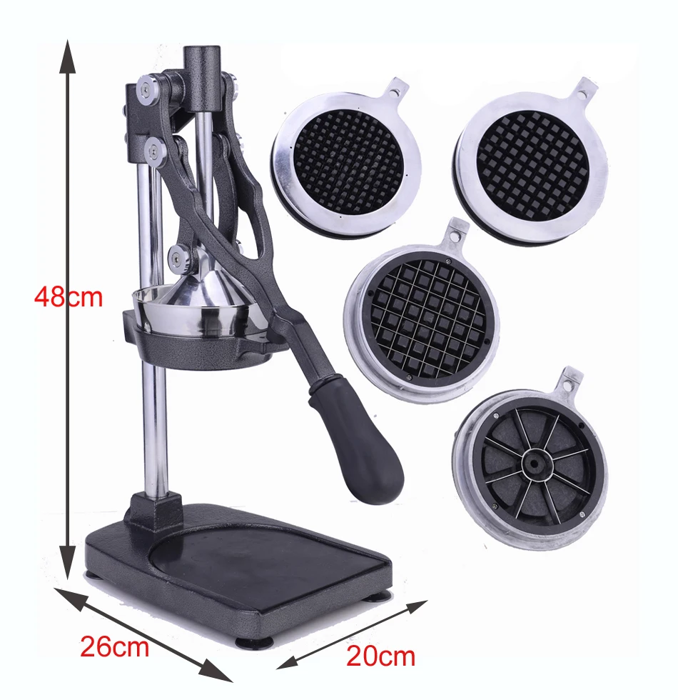 5 Grids Stainless Steel  Pomegranate Press Manual Juicer Hand Press Orange Citrus Juicer Juice Extractor