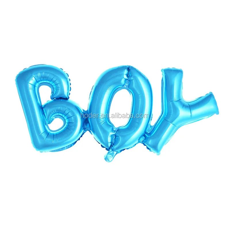 Yiwu Balloon Factory Helium New Born Girl Boy Design ballon Birthday Gift Baby Helium Balloon For Baby Shower Party Decorations