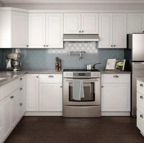 USA home shaker style custom made kitchen cabinets bathroom wall hanging cabinet