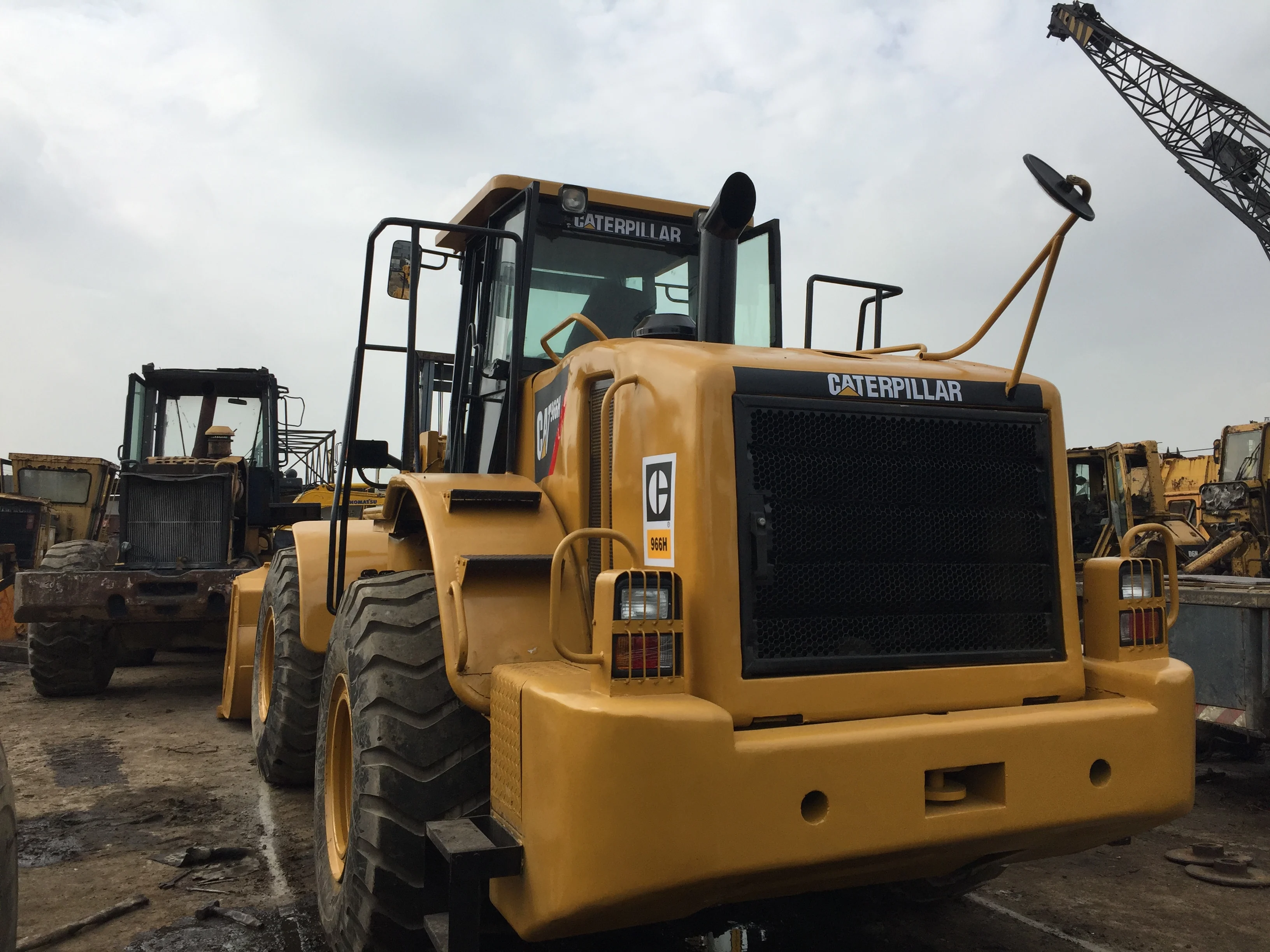Used caterpillar 966H Wheel Loader for sale in Shanghai China