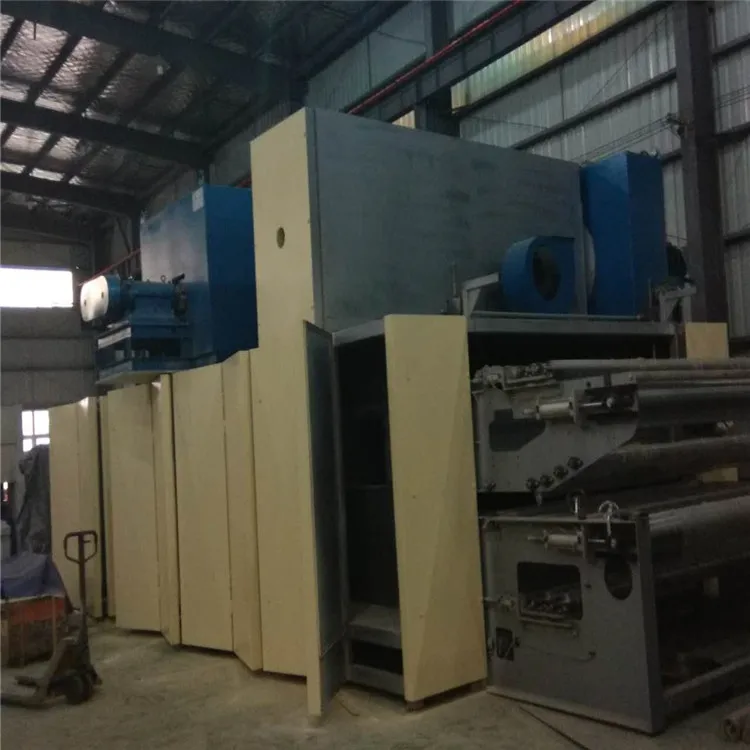 
Nonwoven electrical heated thermal bonding machine for making sintepon 