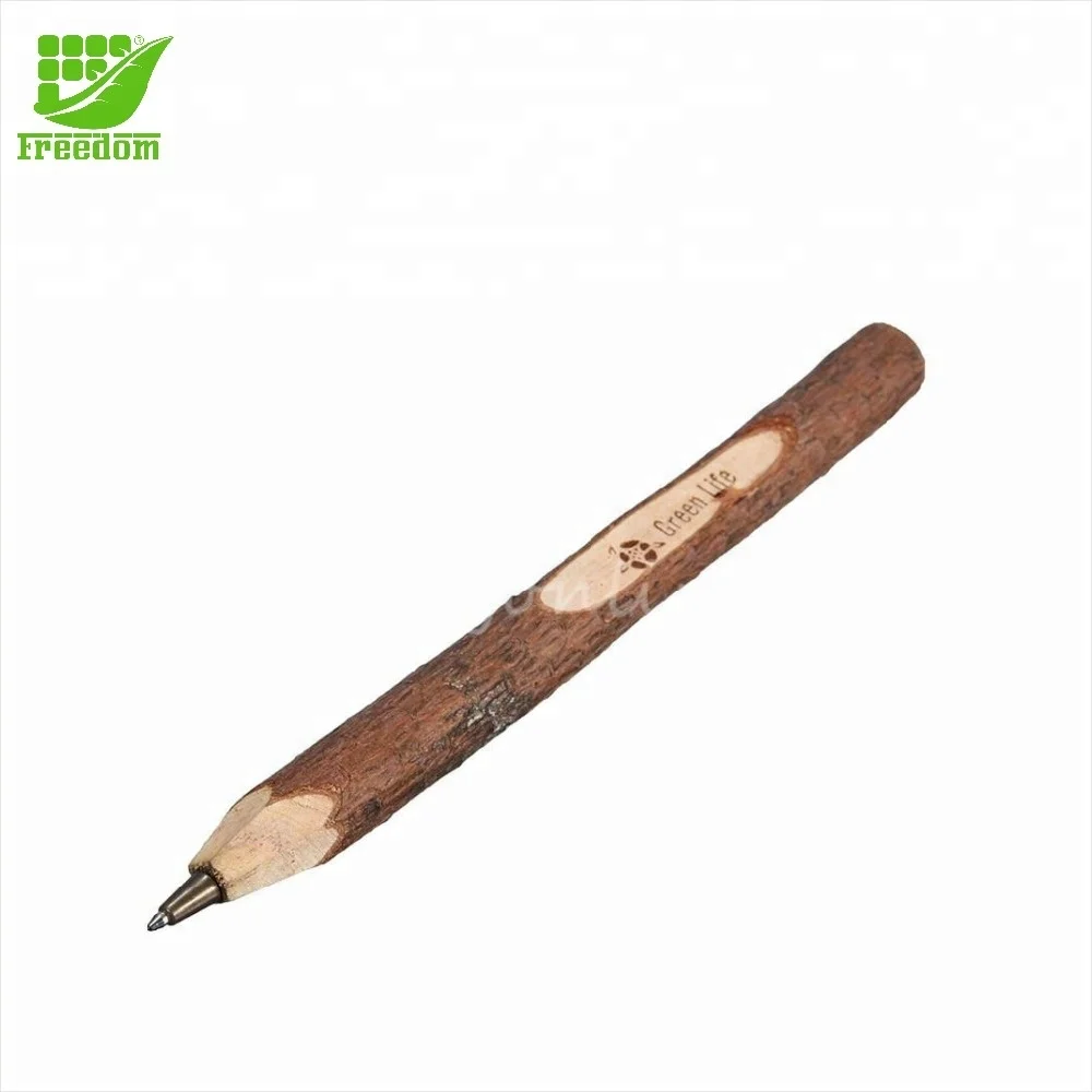Индивидуальный логотип печать рекламная шариковая ручка из натурального дерева
