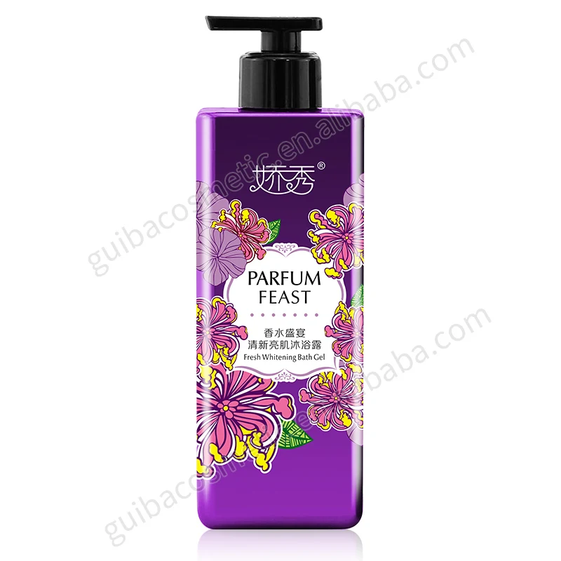 Новый дизайн, стойкий аромат, гель для душа, гель для мытья тела
