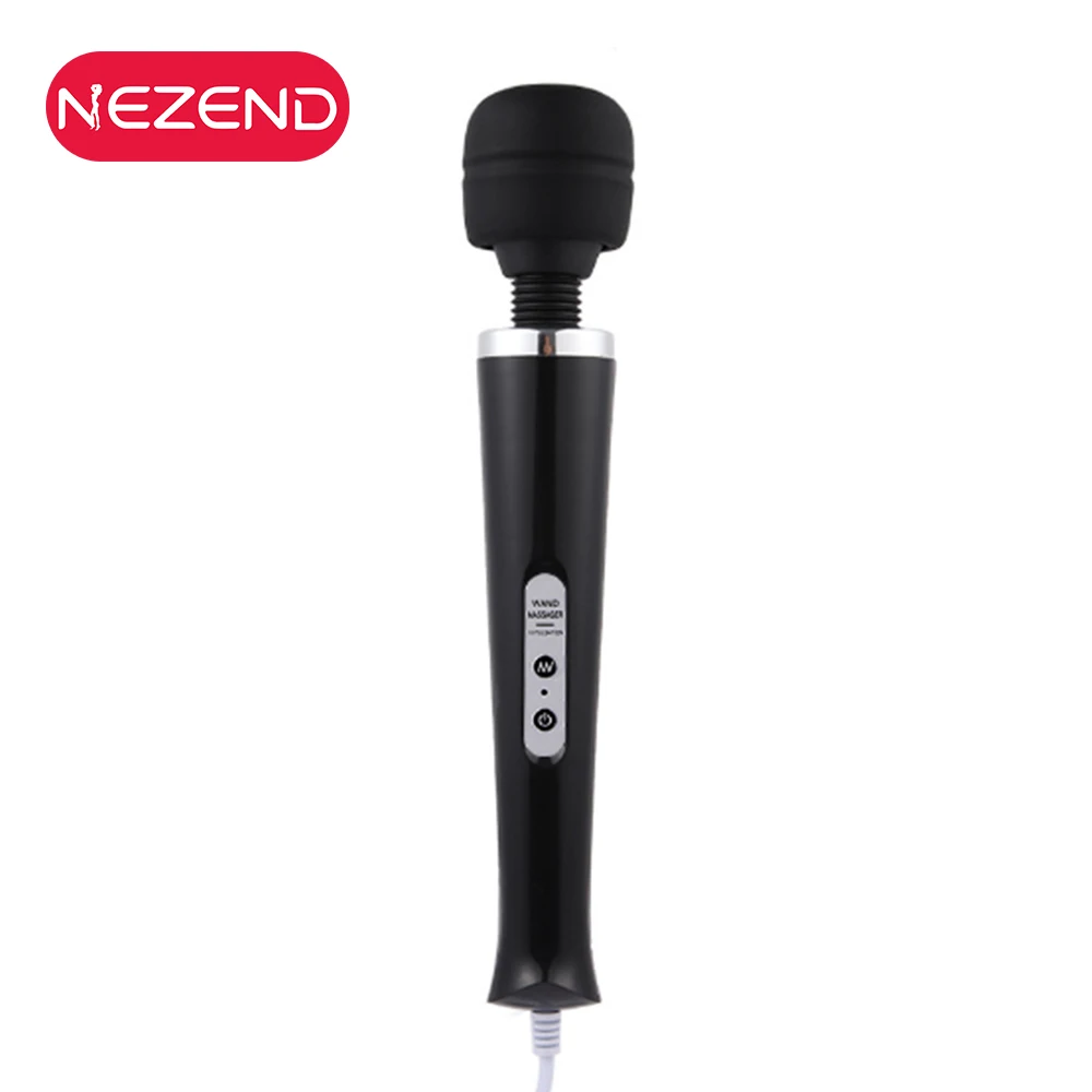 USB Rechargeable Woman Vagina Girls Pussy AV Wand Massager Vibrator Sex Toy