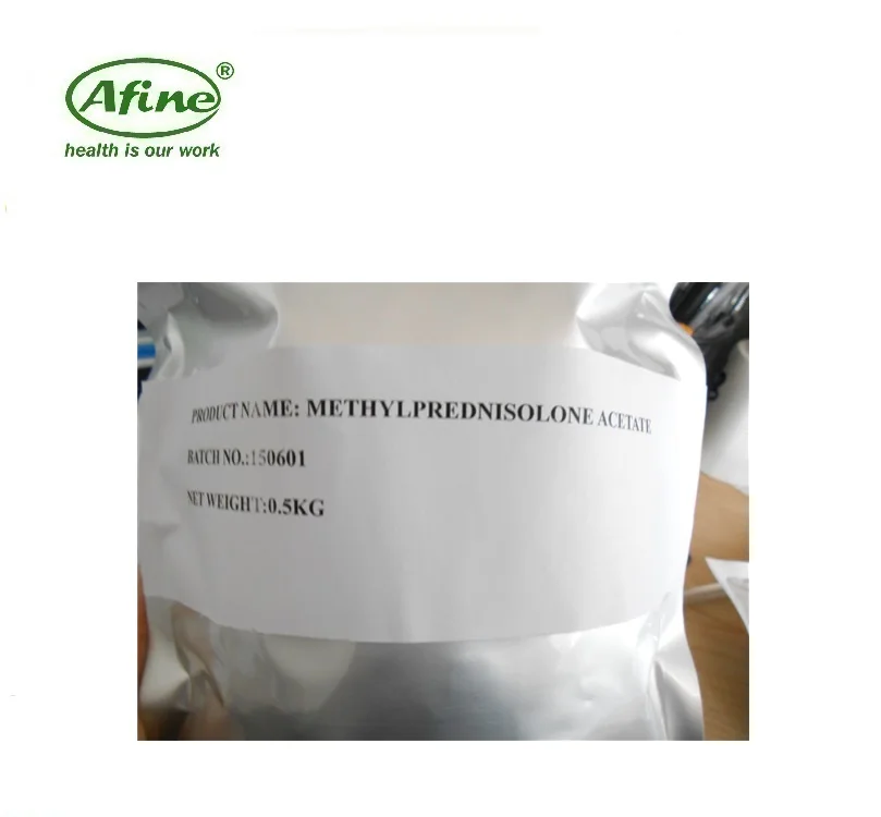 
Pharmaceutical ingredient METHYLPREDNISOLONE ACETATE CAS 53-36-1 