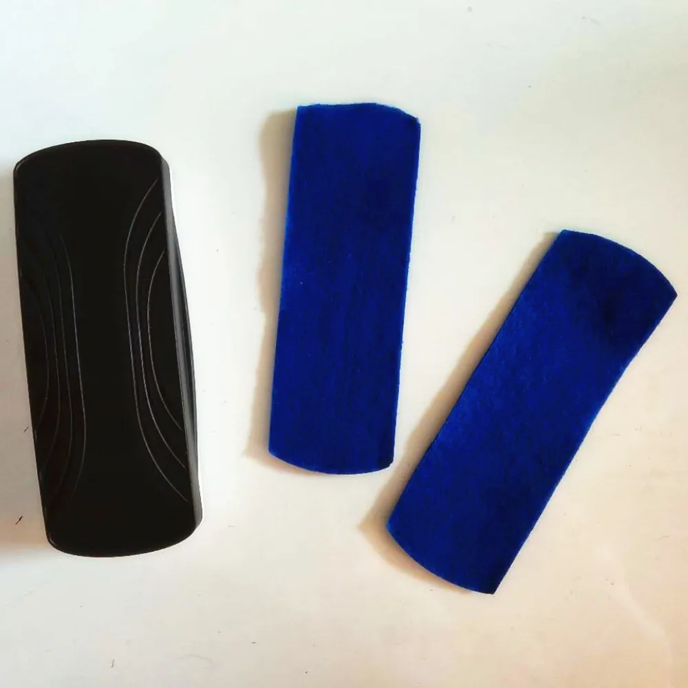 0039W Leery design replaceable felt dry wipe white board marker eraser magnetic