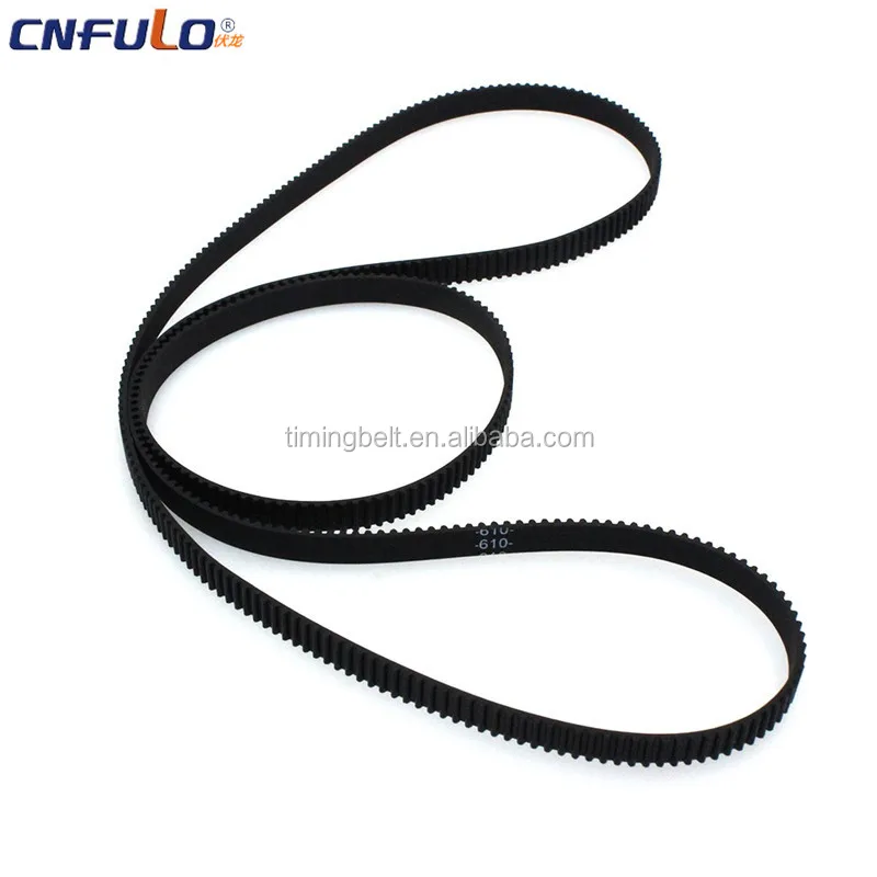 L type rubber industrial timing belt cnc timing belt