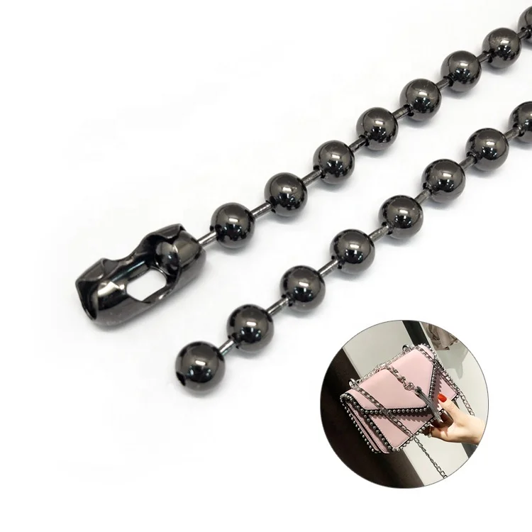 10mm ball chain 10mm Black ball chain for decoration