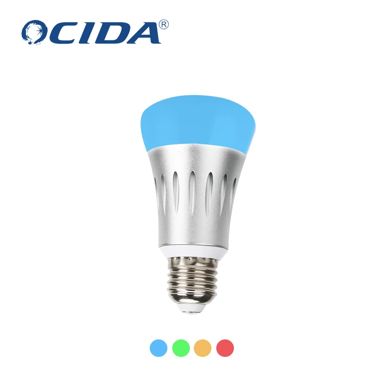 Высококачественные светодиодные умные лампы с регулируемой яркостью, 7 Вт