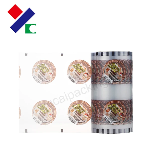 Laminated plastic packaging roll film
