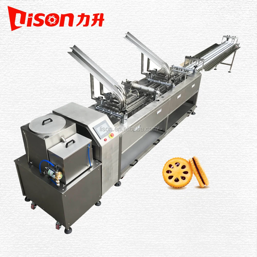 
CE Sandwich biscuit making machine price 