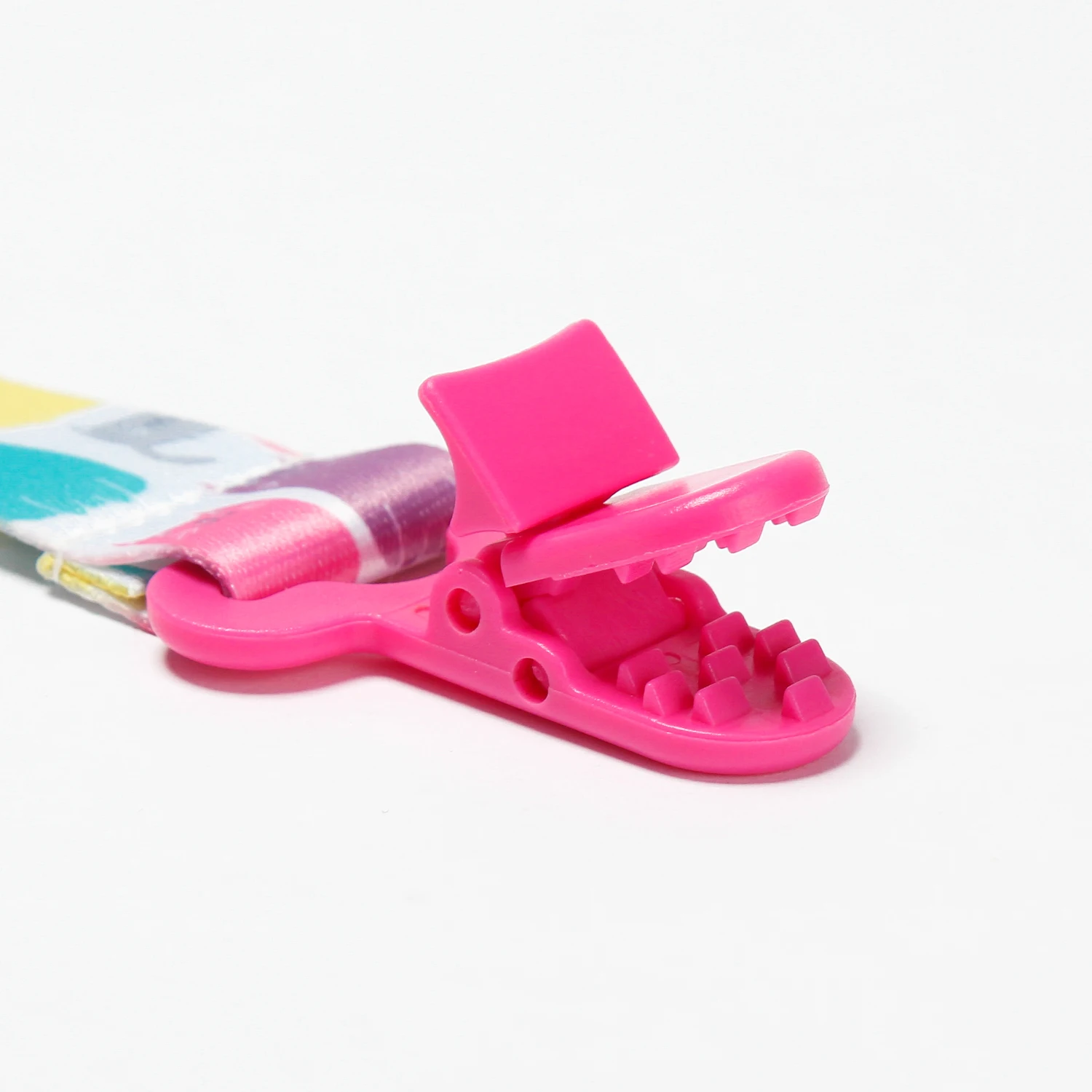 
Baby safety silver cartoon cute pacifier with clip 