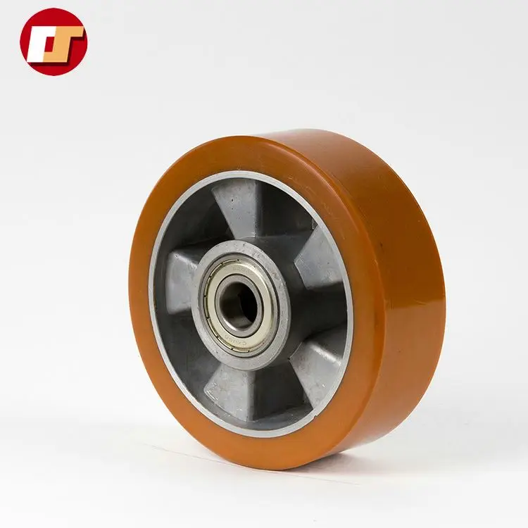 Fast Delivery Low Rolling Resistance pu wheel