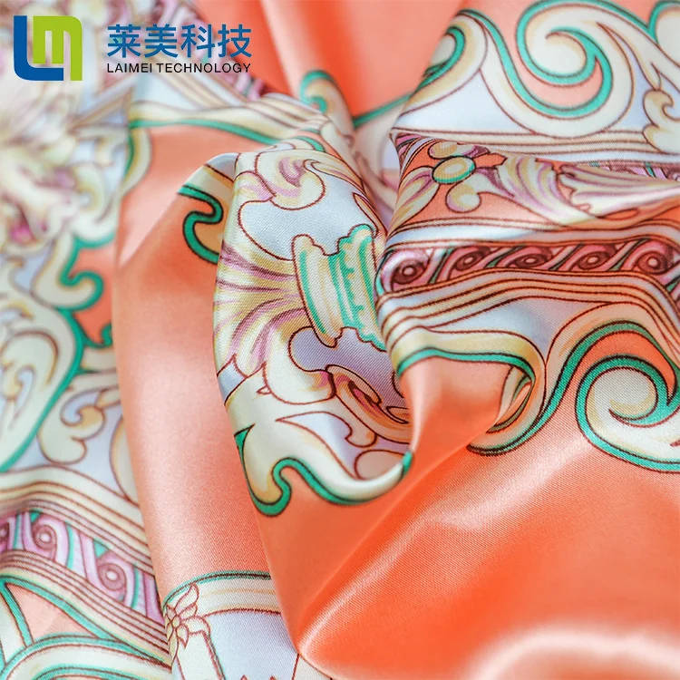 Luxury White Silk Satin Fabric Polyester Shimmer Satin drapery Fabric For Abaya Polyester Korea Top sponsor