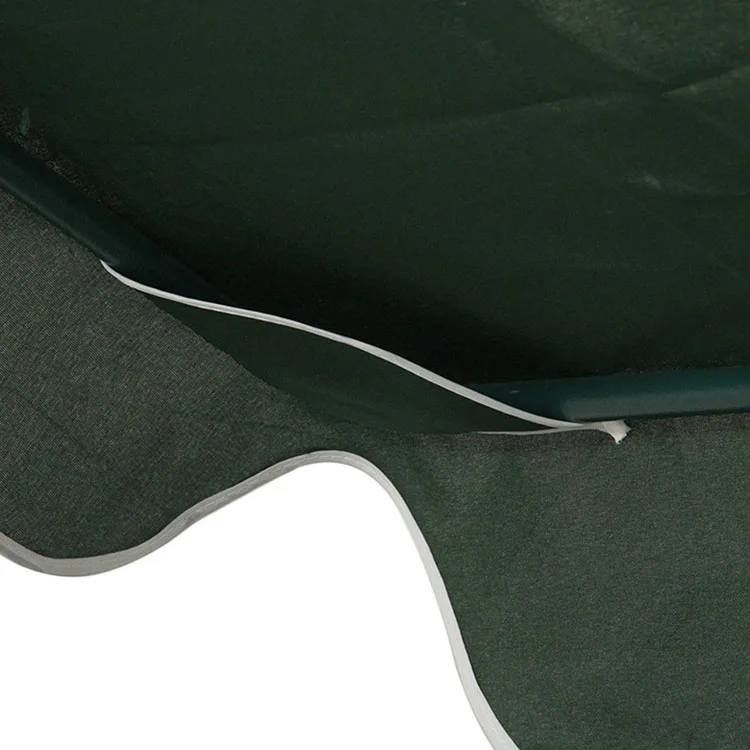 Outdoor Patio Garden Durable Canopy Swings Metal Sunshade 3 Seats Swing for Adults