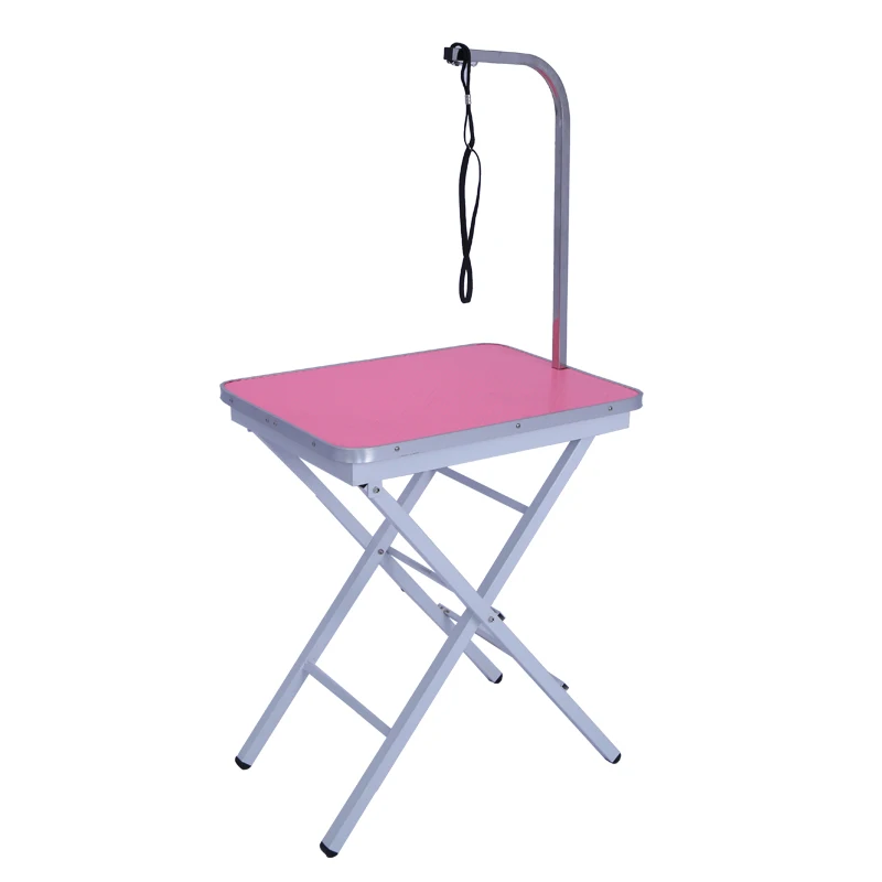 Chinese Professional Manufacturer Portable Cleaning Table Round Pet Grooming Table with arm