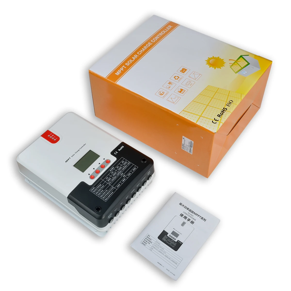 MPPT Solar Panel System Charge Controller 20A, 30A, 40A ,50A, 60 amp  12V 24V 48V 60A