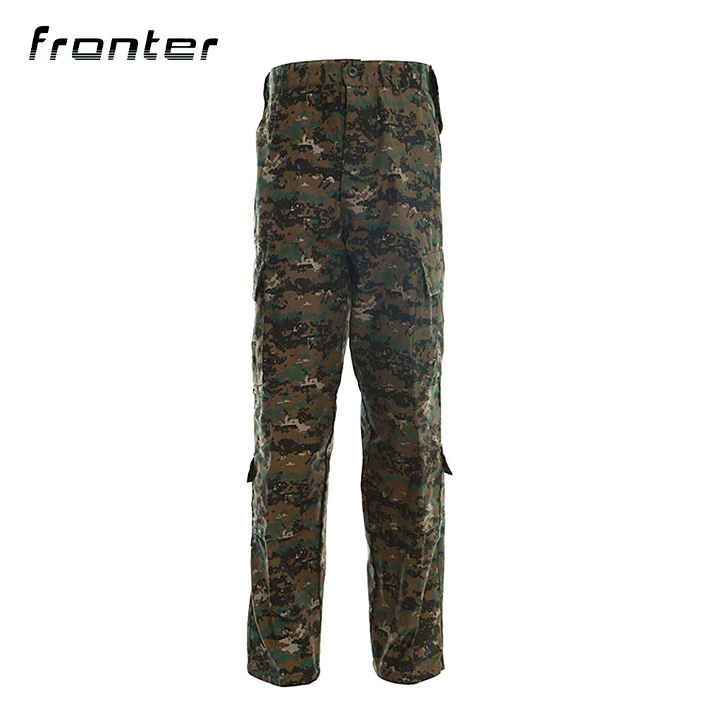 Digital Woodland Camouflage Clothing Plus Size