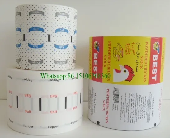 
Food Packaging Paper for Salt, Sugar, Pepper Sachets 