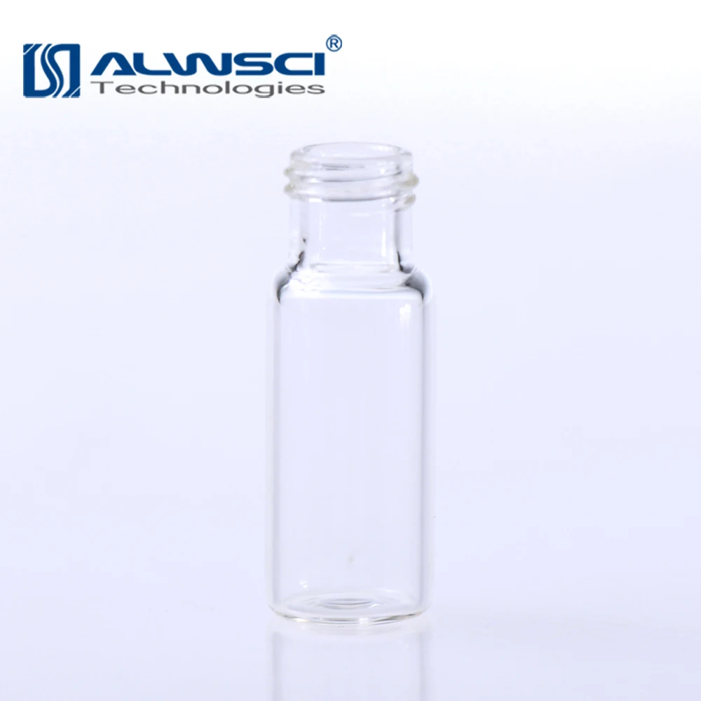 Alwsci HPLC GC screw thread 2ml vial USP I borosilicate glass