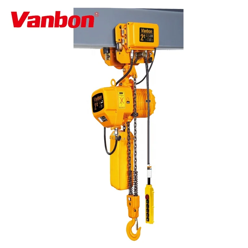 Vanbon 2ton chain hoist crane Electric Hoist