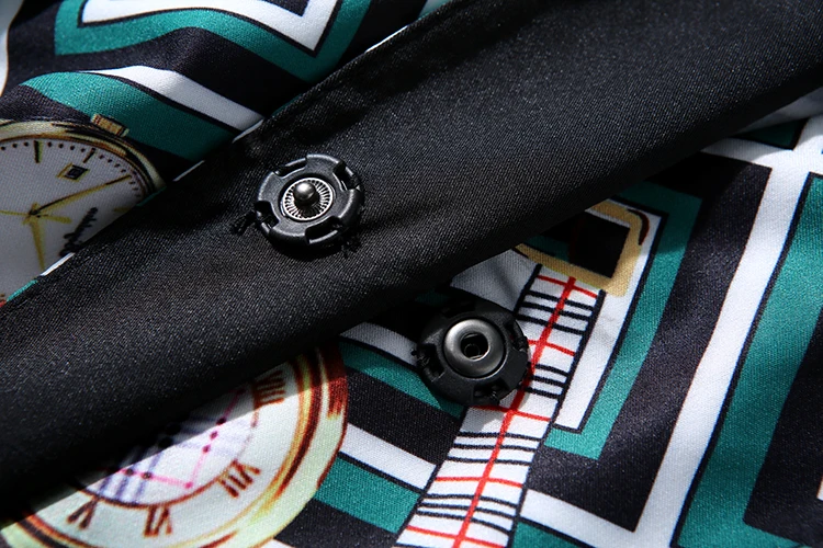 
Wholesale Women New Fashion V Neck Wide Cuff Wrist Long Sleeve Plaid Print Long Dress 