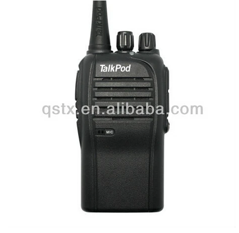 
Professional walkie talkie 100 mile range TalkPod TP-625, portable vhf uhf two way radio 