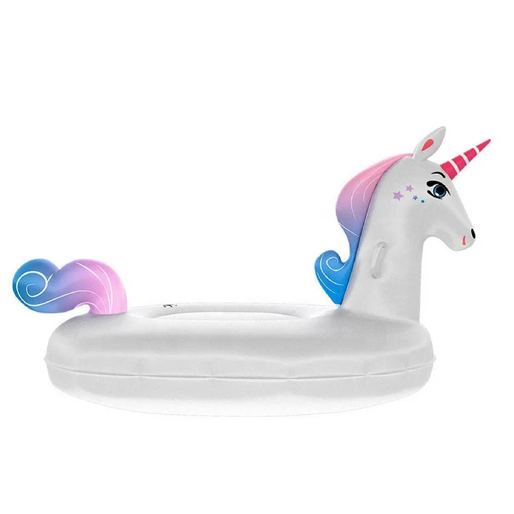 
Giant Unicorn Pool Float Large Floatie Ride On Inflatable Raft Premium Materials 