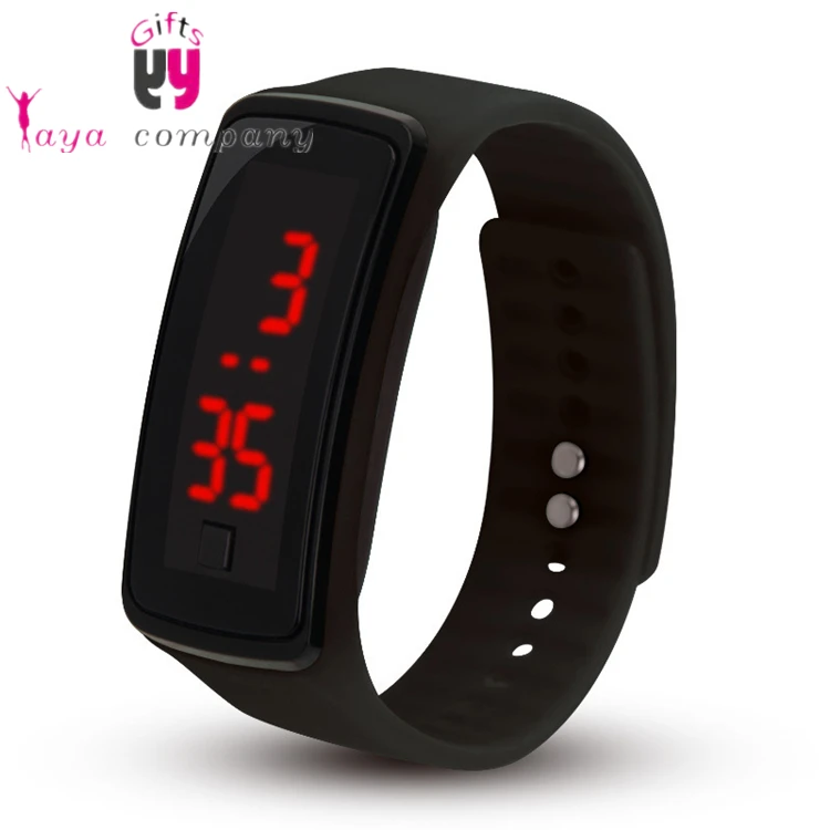 Cheap Womens Mens Digital Led Silicone Smart Watch Sport