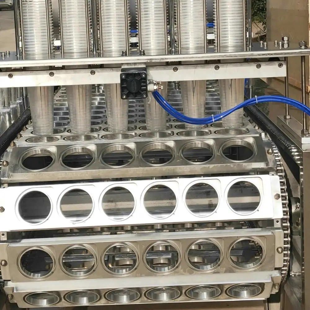 Automatic Cup Filling Sealing Machine/ Plastic Cup Sealer for Flavored Drink Stirred Yoghurt Fruit Yoghurt