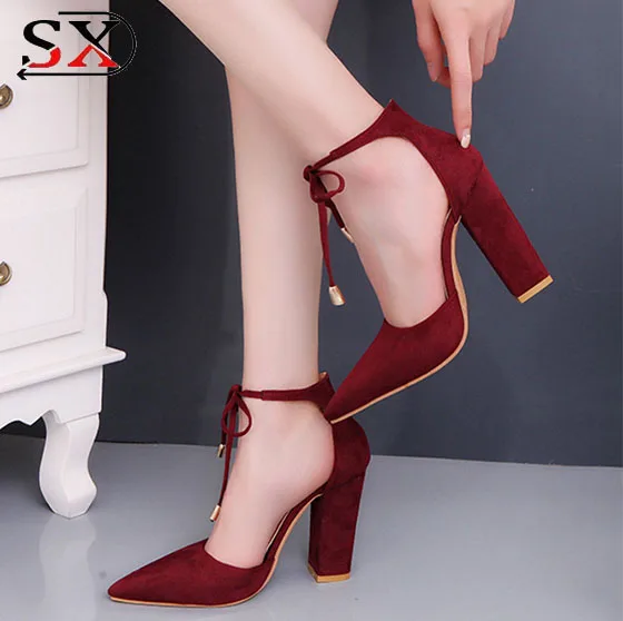 Fashion Women Summer High Heel Lace-up Open Toes Style Sandals for Women Girls Footwear Shoes