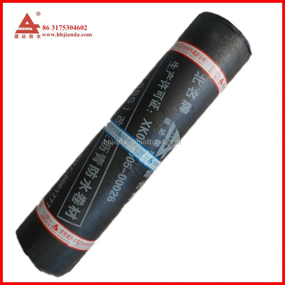 JIAN DA sbs app torched on waterproof roofing felt