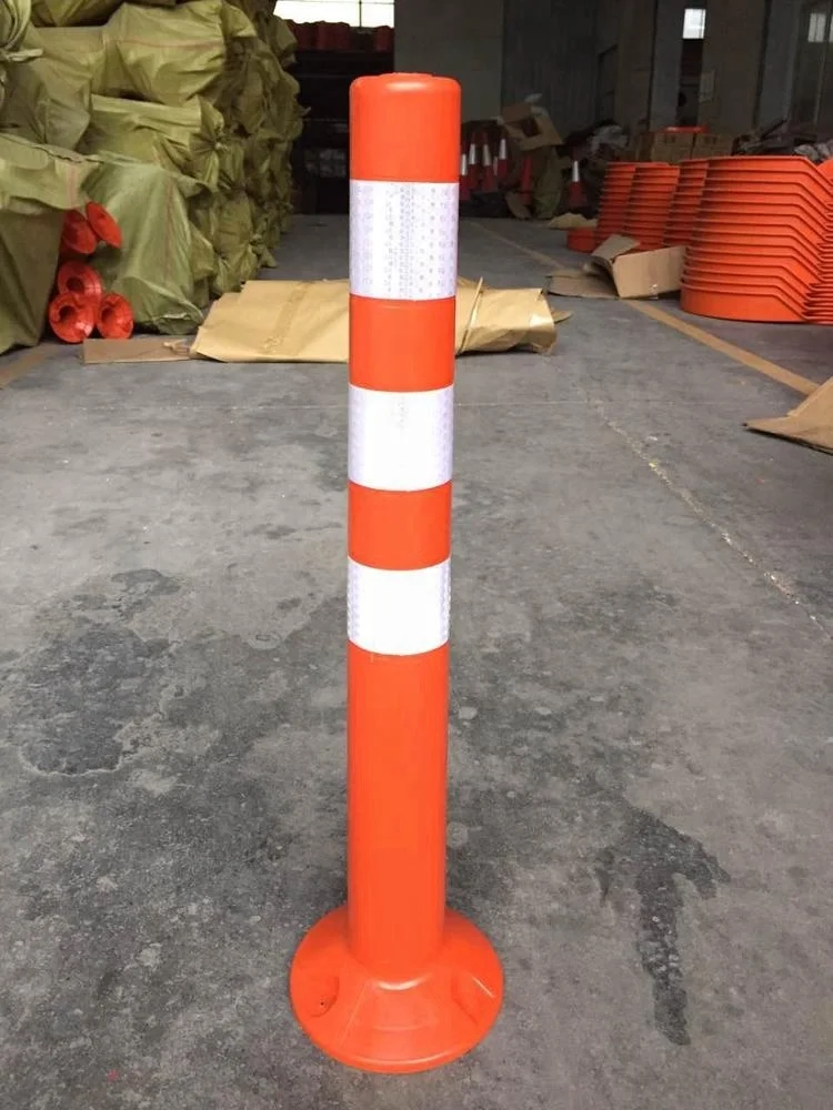 bollard PU traffic pole parking post type parking bollard delineator post parking post
