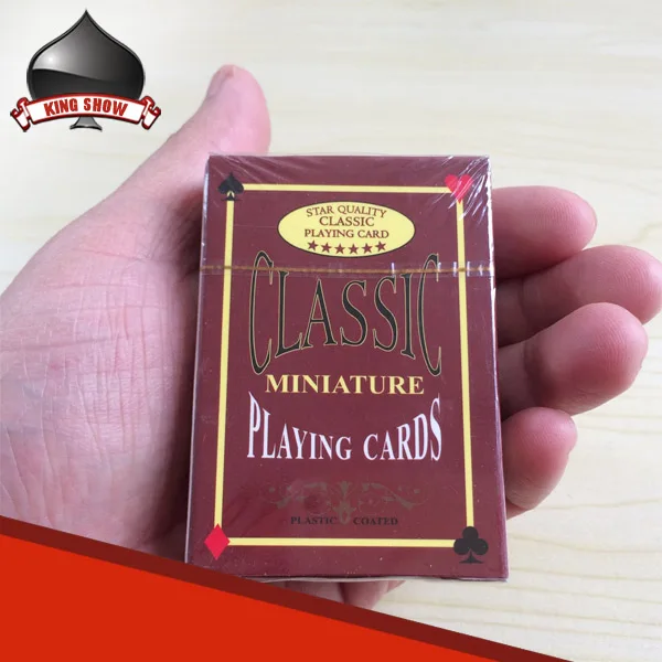 Custom Printable Paper Mini Small Size Playing Card Game for Children Kids