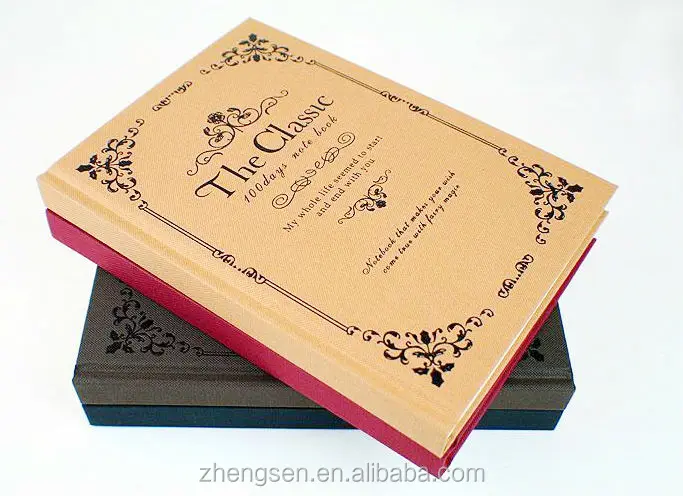 Retro creative diary book / business notebook / chronicle book super thick A5