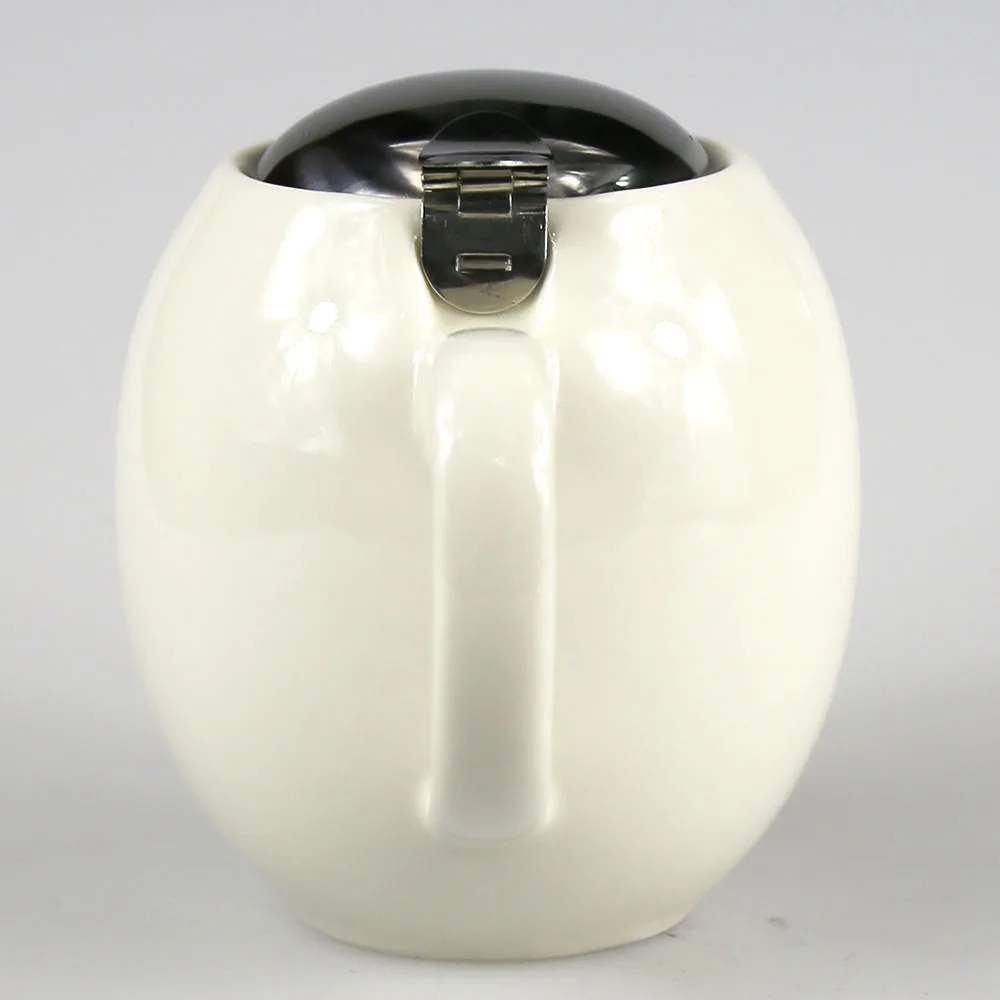 350ml 12oz Ceramic Porcelain Stoneware Clay Personal Logo Decal Artwork Custom Printed Teapots