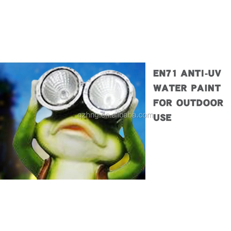 New Garden Resin standing frog statue with solar light eyes for sale