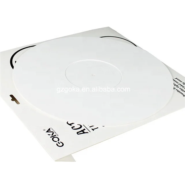 Высокое качество Hi-Fi end музыка акриловые записи slipmats для проигрыватель Проигрыватель виниловых пластинок