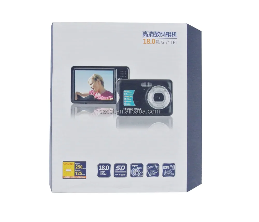 
Hot Selling 8x Optical Zoom Digital Camera with 2.7