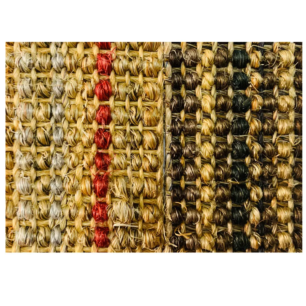 Sisal Seagrass Hemp Sisal Rug  Black Border Suppliers Factory Sale Sisal Carpet