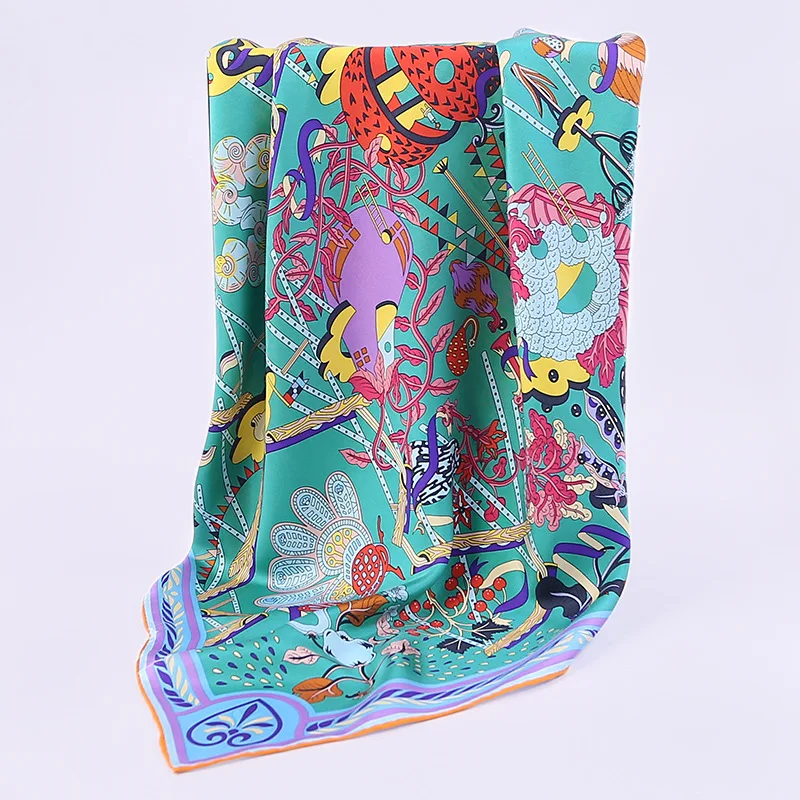 TCS0204  silk scarf