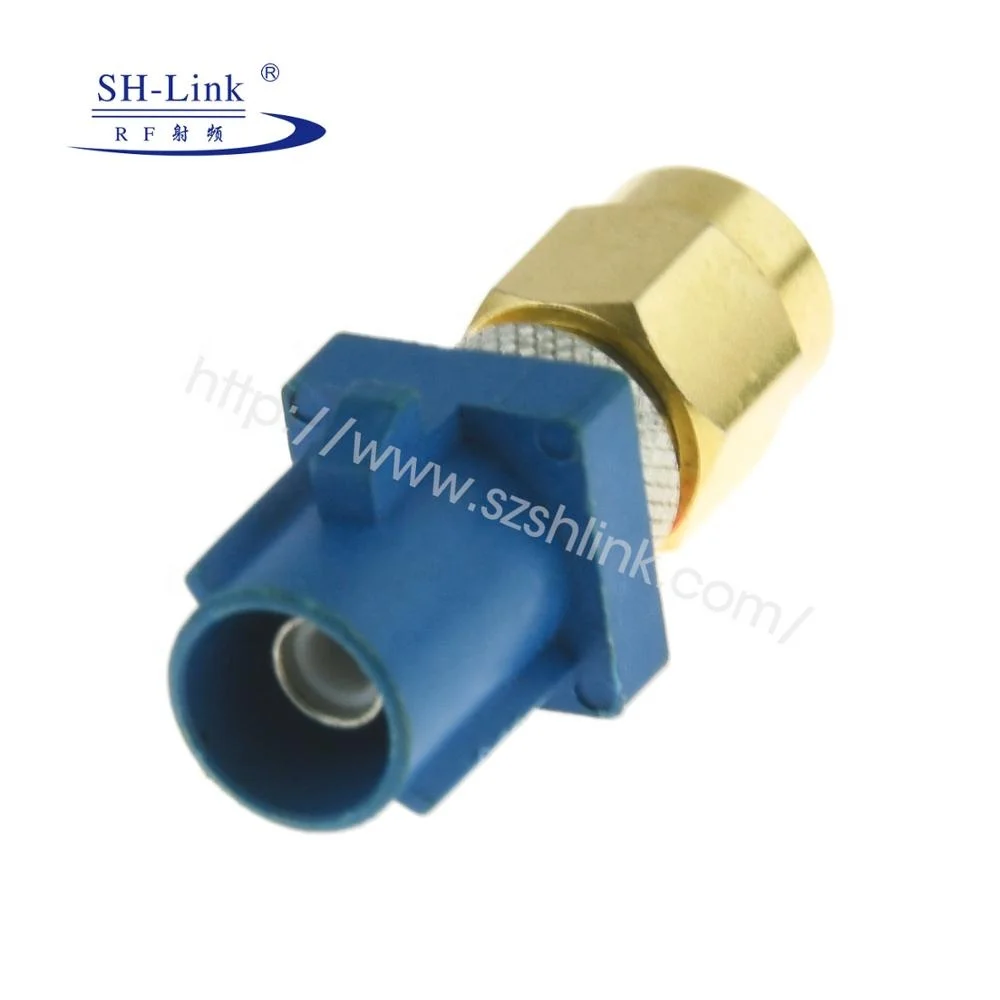 Мужской Разъем FAKRA на штекерные разъемы SMA для тестирования, адаптер fakra sma