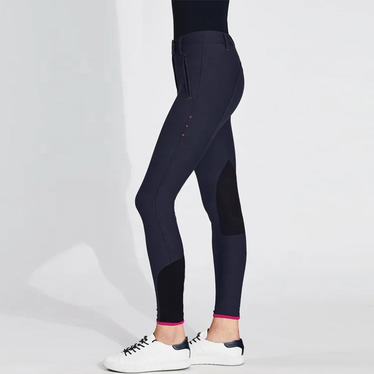 Horse Women Active Silicone Grip Full Seat Horse Riding Breeches Jodhpur Pants