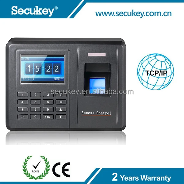 Secukey Hot Selling Biometric Fingerprint Access Control and Time Attendance