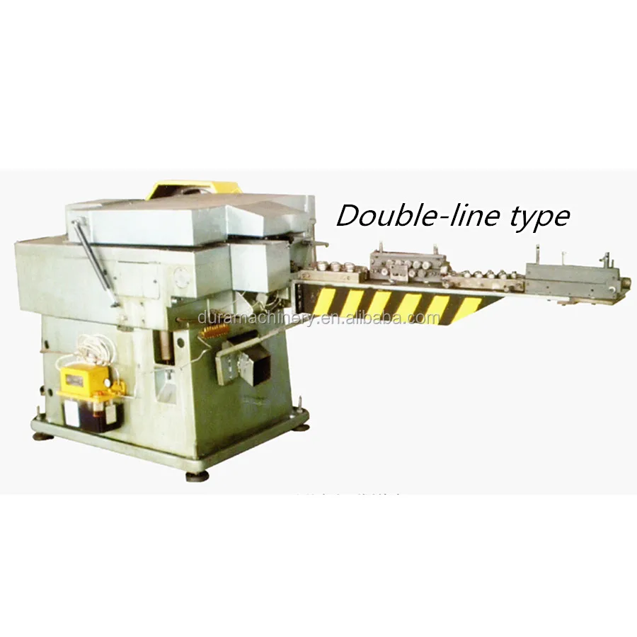 
High speed duplex wire nail making machine for wire nail production 