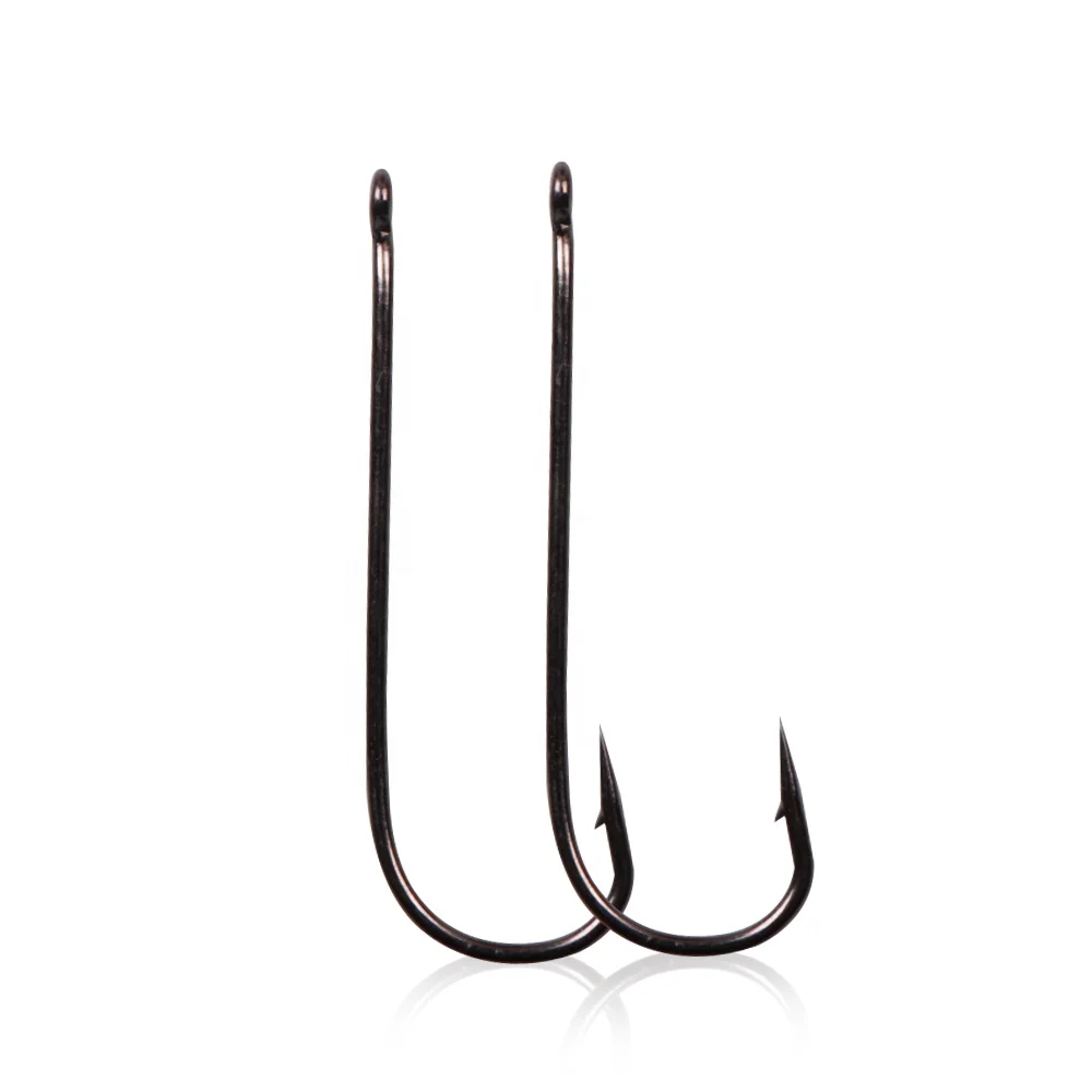 
2019 fishing tackle carp hooks 3#-12# single worm fishing hook 5115 