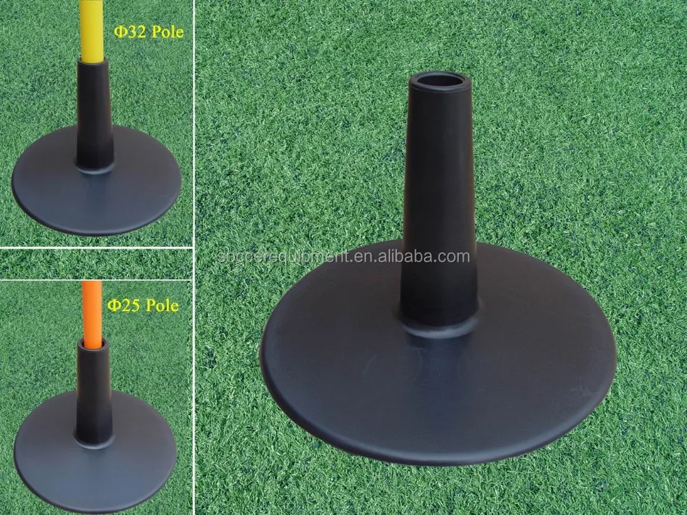 soccer/football training agility/slalom pole base