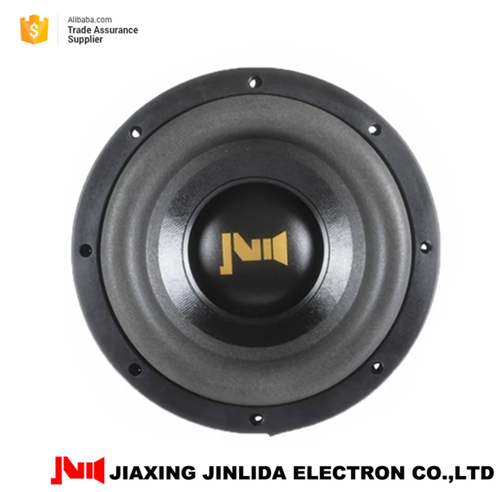 Автомобильные сабвуферы для соревнований с сабвуфером spl 8 дюймов и корпусом из литого алюминия