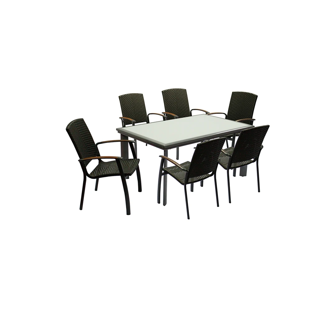 Modern Design European Standard Outdoor Dining Set Outdoor Dining Furniture